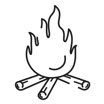 Campfire site
