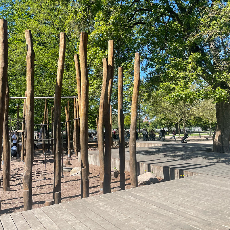 Den franske legeplads i Fælledparken