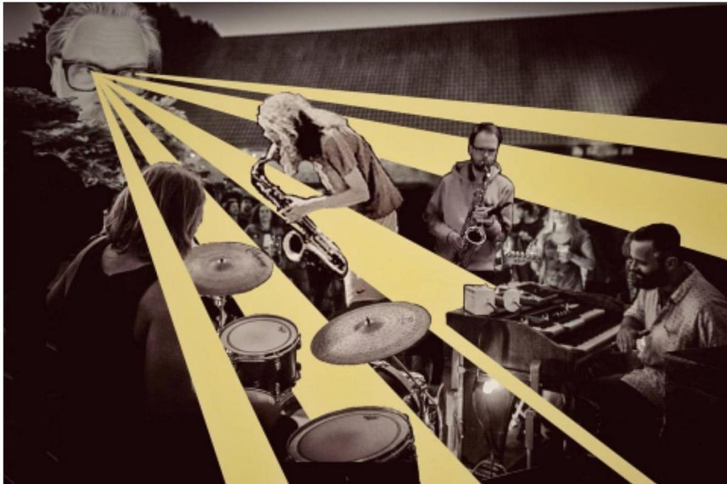 Illustration of the band Nairobi Auto Service - Jazz Festival