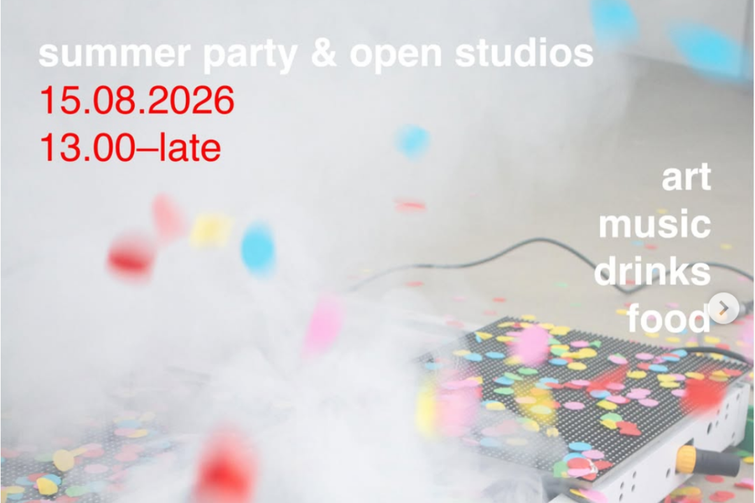 Flyer til Containerakademiets summer party